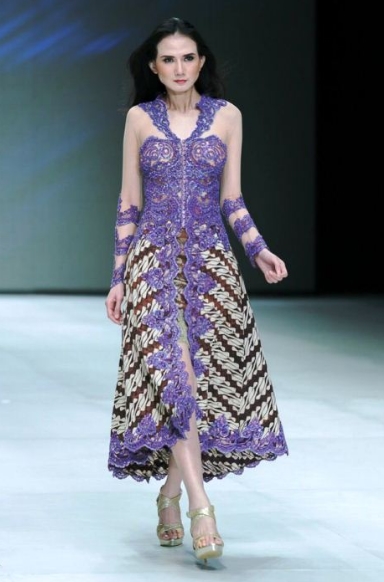 Ide Baju Batik  Dress  Modern Terbaru Masa Kini Blog Rachmad